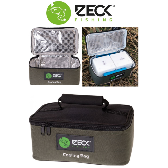 Zeck Cooling Bag / 27x15x12cm kleine Kühltasche für Tauwürmer